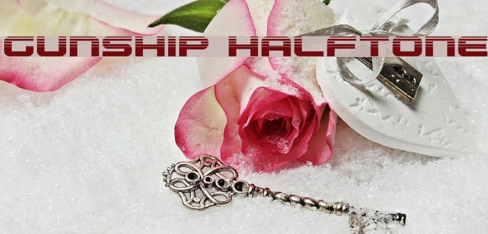 Gunship Halftone Example 2