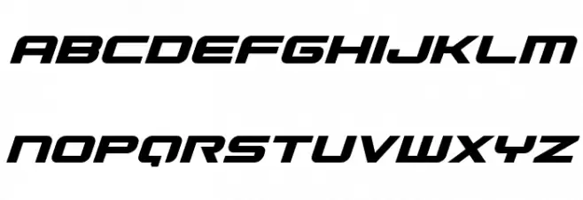 Gunship Italic
