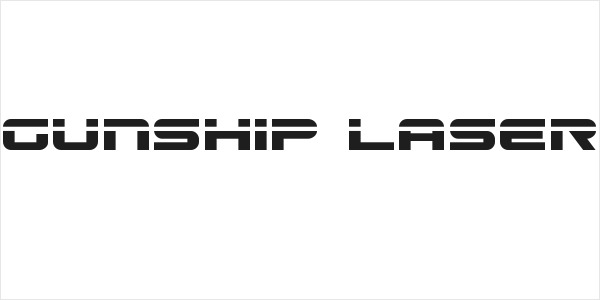 Gunship Laser Logo