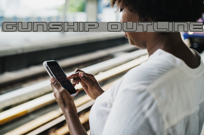 Gunship Outline Example 2