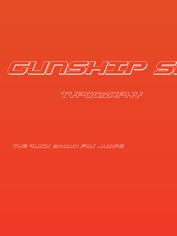 Gunship Shadow Ital Poster
