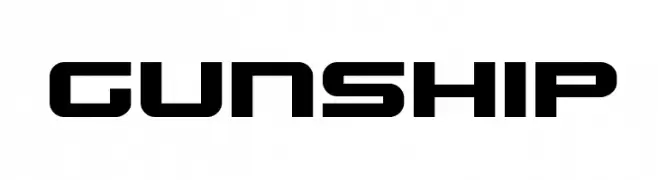 Gunship  font caratteri gratis