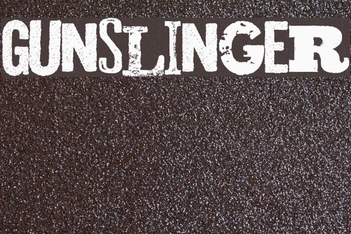 Gunslinger Example 1