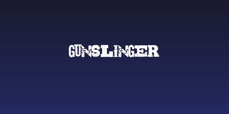 Gunslinger Social Header