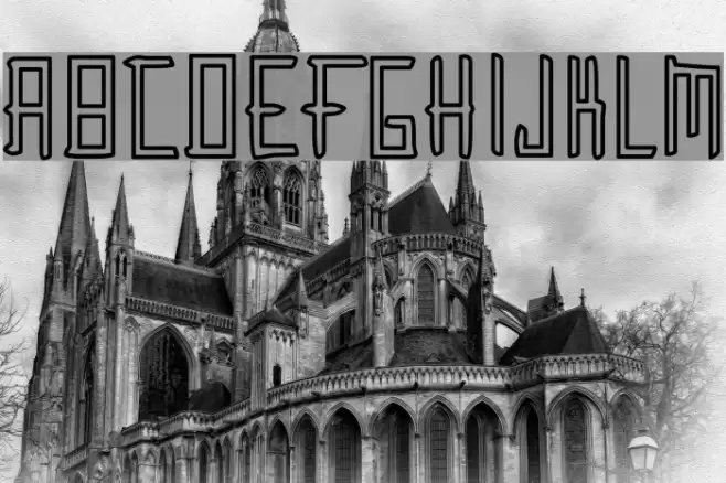 Gunther Font examples