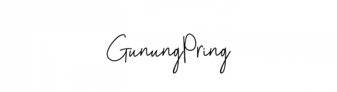 Gunung Pring  नि: शुल्क फ़ॉन्ट्स डाउनलोड