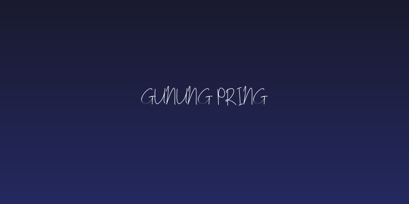 Gunung Pring Social Header