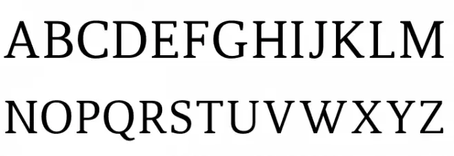 Guonia Schriftart Groß