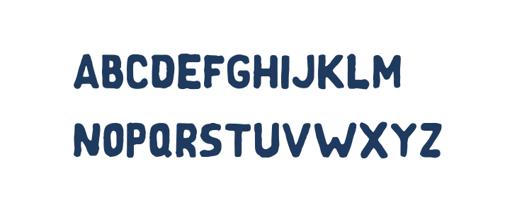 Guper Regular Lowercase