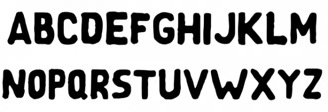 Guper Regular 字体 小写