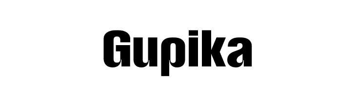 Gupika  baixar fontes gratis