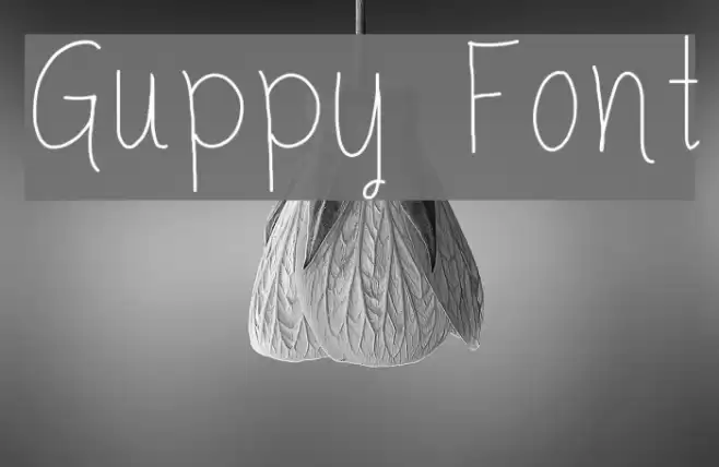 Guppy Font examples