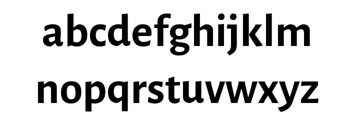 Gurajada Font LOWERCASE