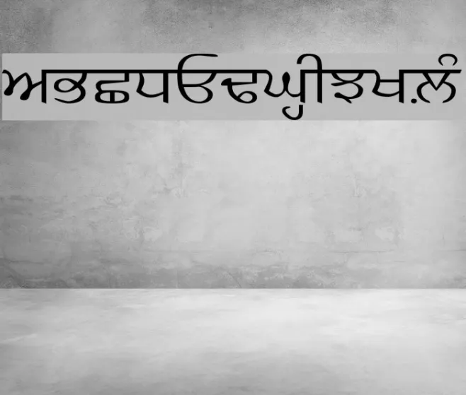 GurbaniKalmi Example 1