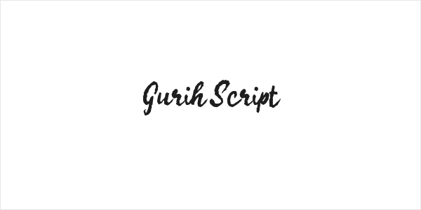 Gurih Script Logo