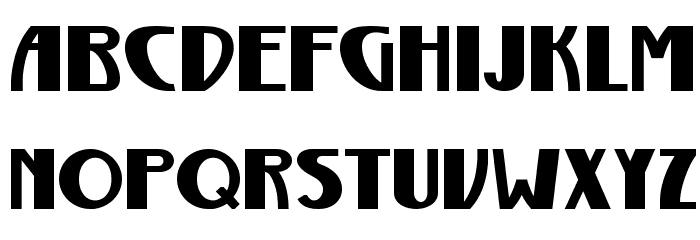 Gurindam Tebal Font LOWERCASE