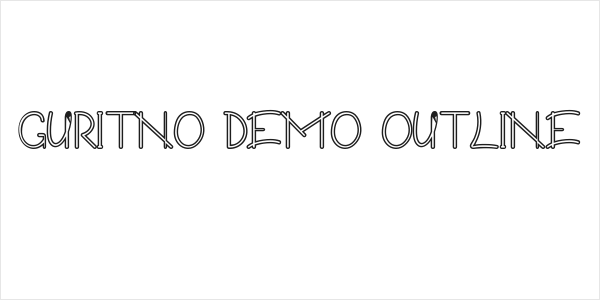 Guritno Demo Outline Logo