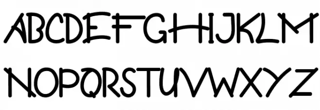 Guritno Demo Font Litere mici