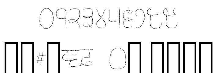 Gurmukhi Chalk script Regular Font OTHER CHARS