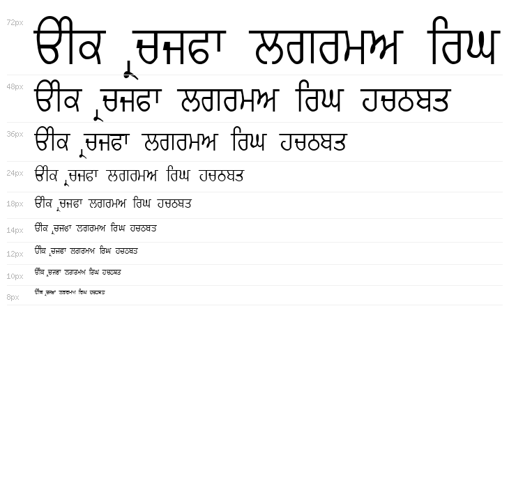 GurmukhiLys 020 Thin Waterfall