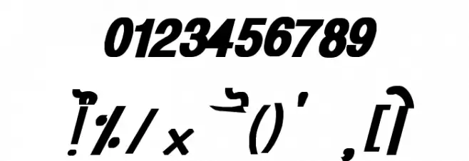 GurmukhiLys 040 Bold Italic Fuentes OTROS CHARS