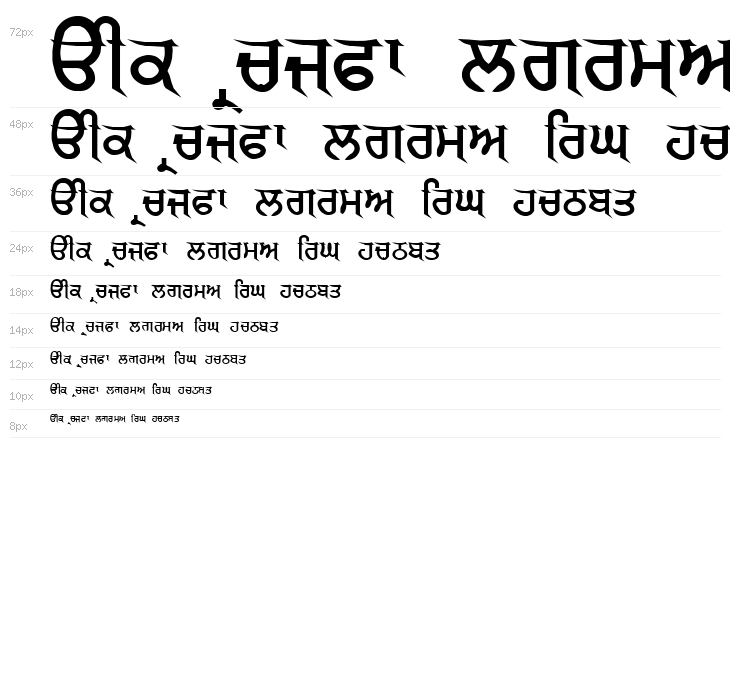 GurmukhiLys 040 Wide Waterfall