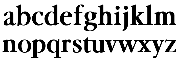 Guru Bold Font LOWERCASE