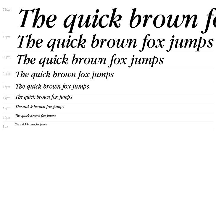 Guru Italic Waterfall