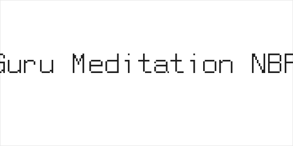 Guru Meditation NBP Logo