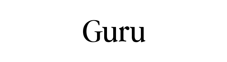 Guru Font