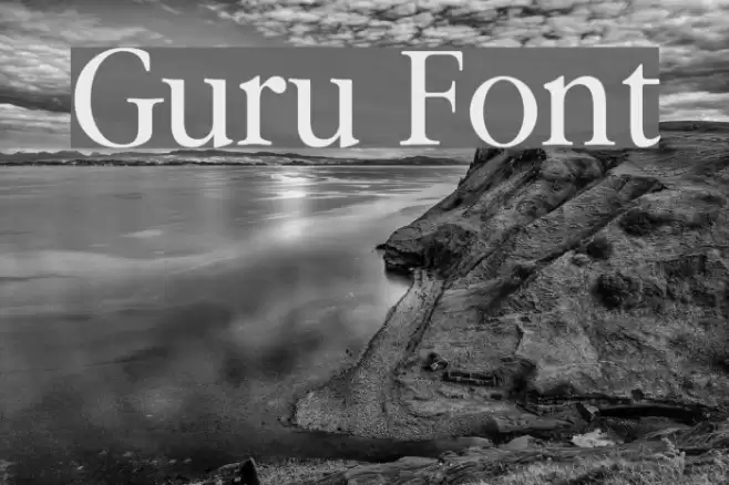 Guru Font examples