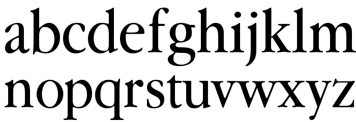 Guru Font LOWERCASE