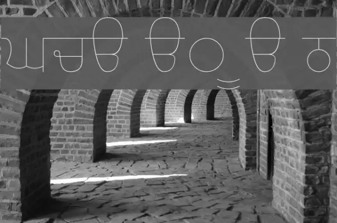 Gurvetica a0 Ultra Thin Fuentes examples