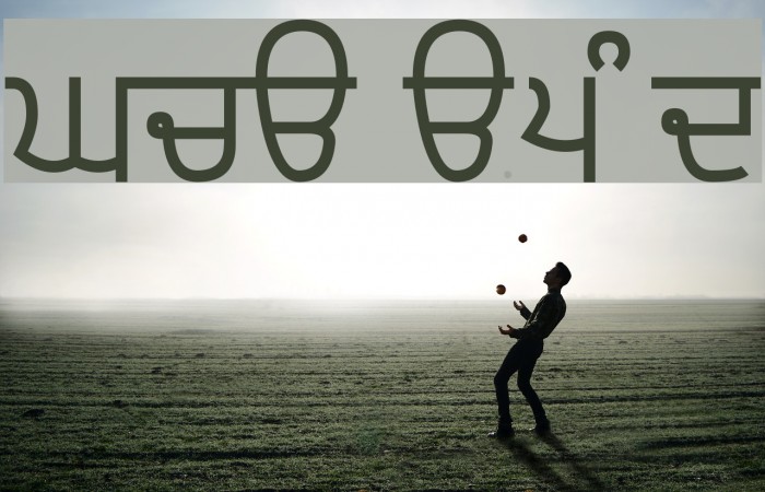 Gurvetica a5 Medium Font examples
