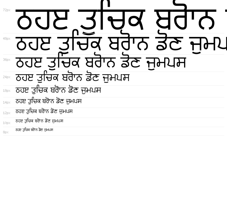 Gurvetica a5 Medium Waterfall