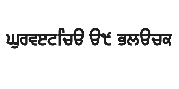 Gurvetica a9 Black Logo