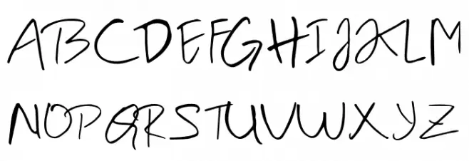 Gush Kettel Demo Regular Font Litere mari
