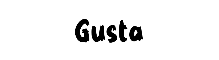 Gusta  免费字体下载