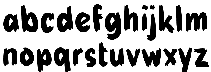 Gusta Font LOWERCASE