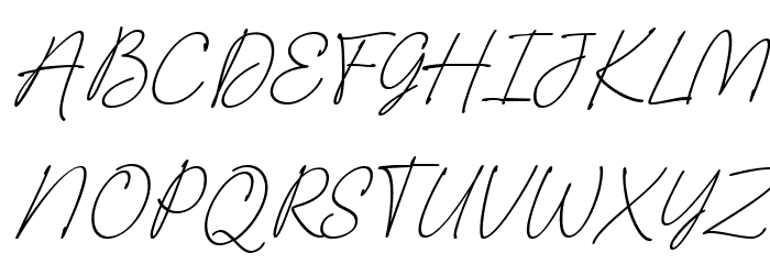 Gustatory Delight Regular Font UPPERCASE