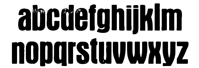 Gustav Black Font LOWERCASE
