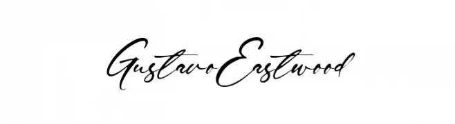 Gustavo Eastwood  Frei Schriftart Herunterladen