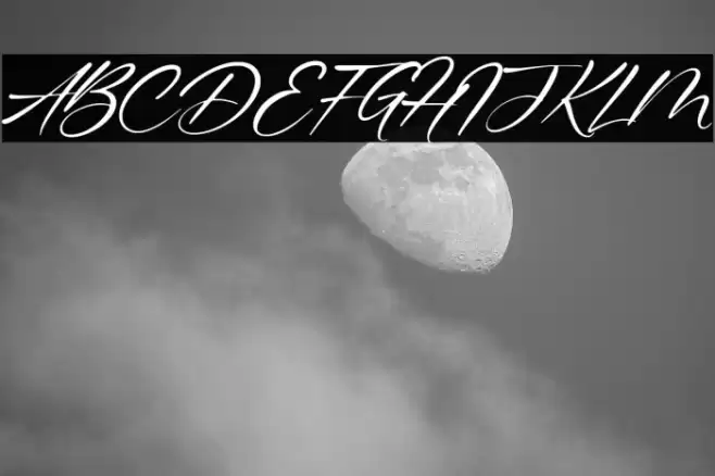 Gustavo Eastwood Font examples