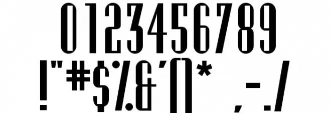 Gustavus Font OTHER CHARS