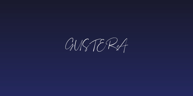 Gustera Social Header