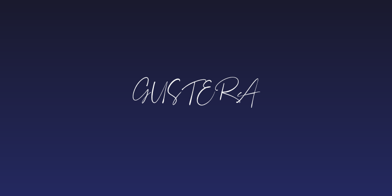 Gustera Social Header