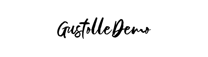 GustolleDemo  免费字体下载
