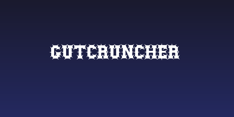 Gutcruncher Social Header