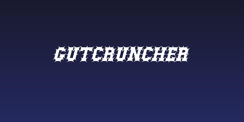 Gutcruncher Social Header