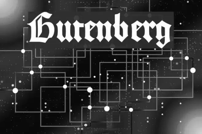 Gutenberg Font examples